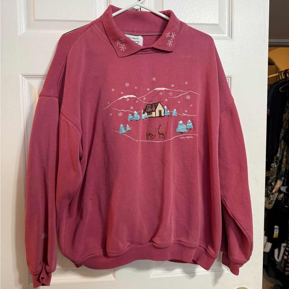 Vintage 1990s Northern Treasures crew neck